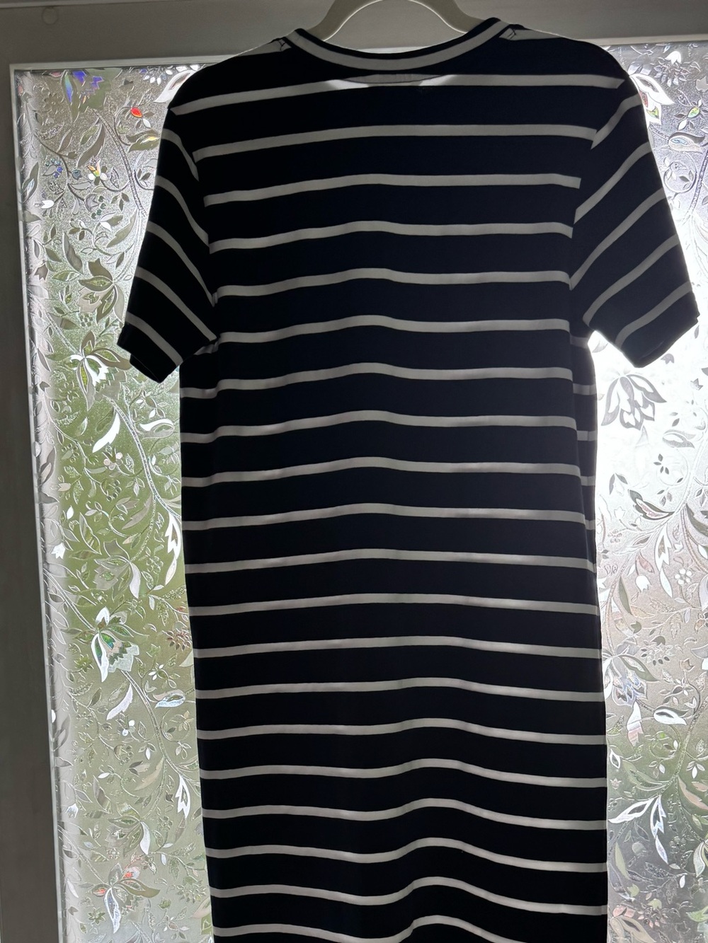 NWT Caslon Navy & White Striped Dress